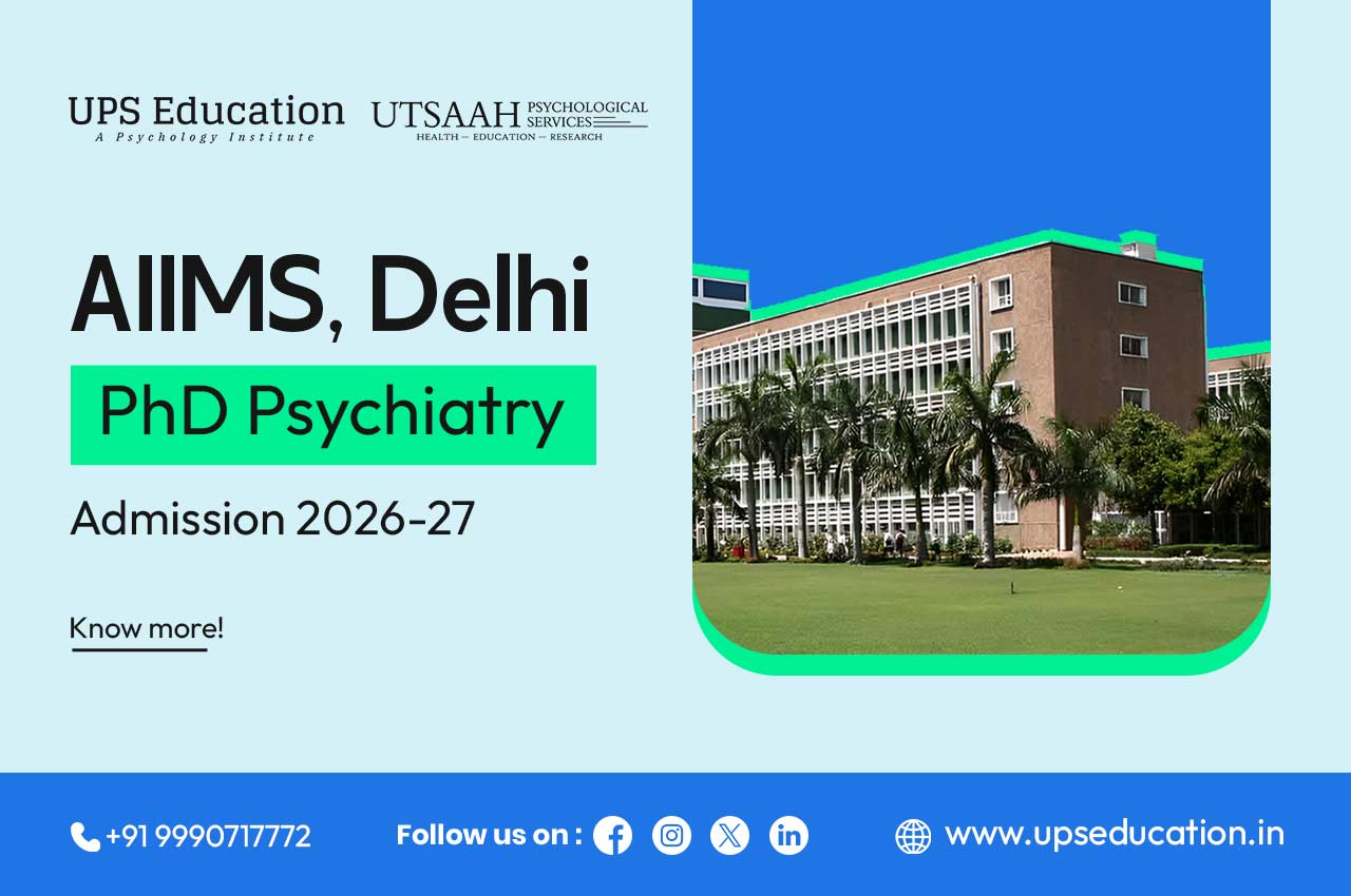 AIIMS Delhi PhD Psychiatry Admissions 2026