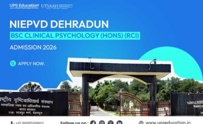 NIEPVD BSc Clinical Psychology Admission 2026