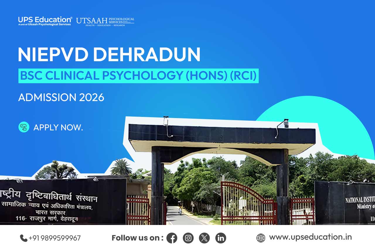 NIEPVD BSc Clinical Psychology Admission 2026