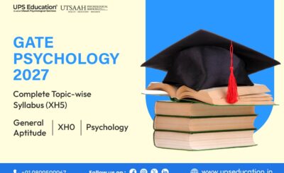 GATE Psychology Syllabus 2027 (XH5) with General Aptitude, XH0, and Psychology topics