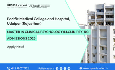 Pacific Medical College MClinPsy-RCI Admissions 2026