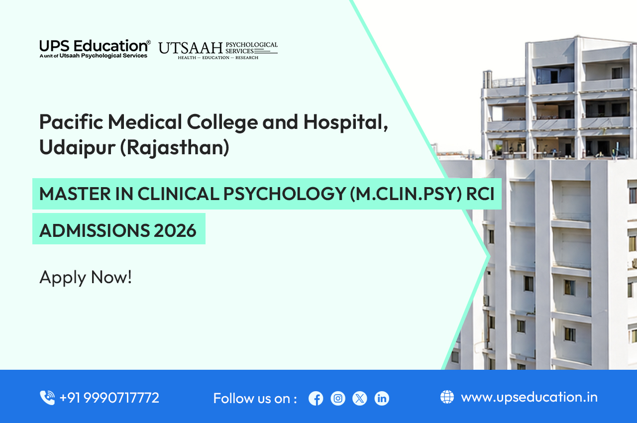 Pacific Medical College MClinPsy-RCI Admissions 2026