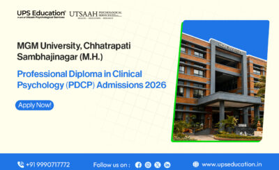 MGM University PDCP Admissions 2026 for the Professional Diploma in Clinical Psychology RCI programme